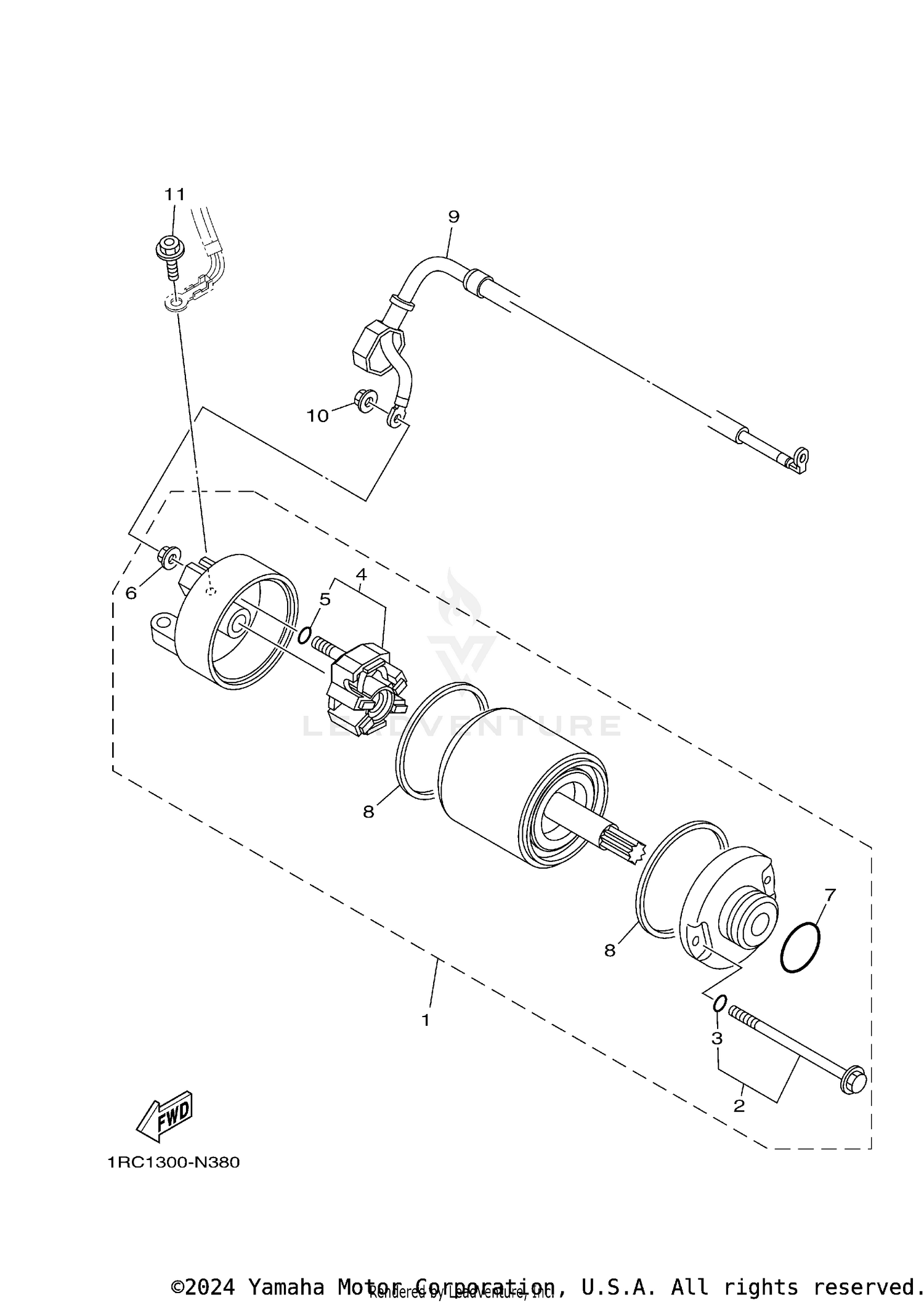 STARTING MOTOR