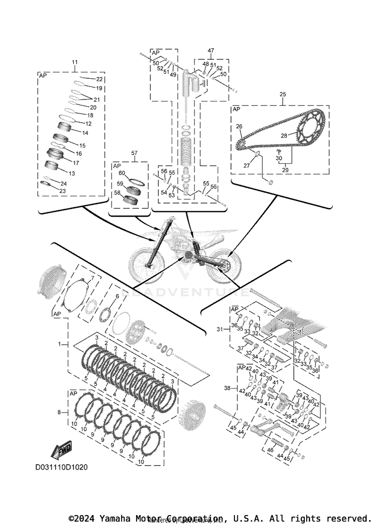 3 Maintenance Parts Kit Schematic