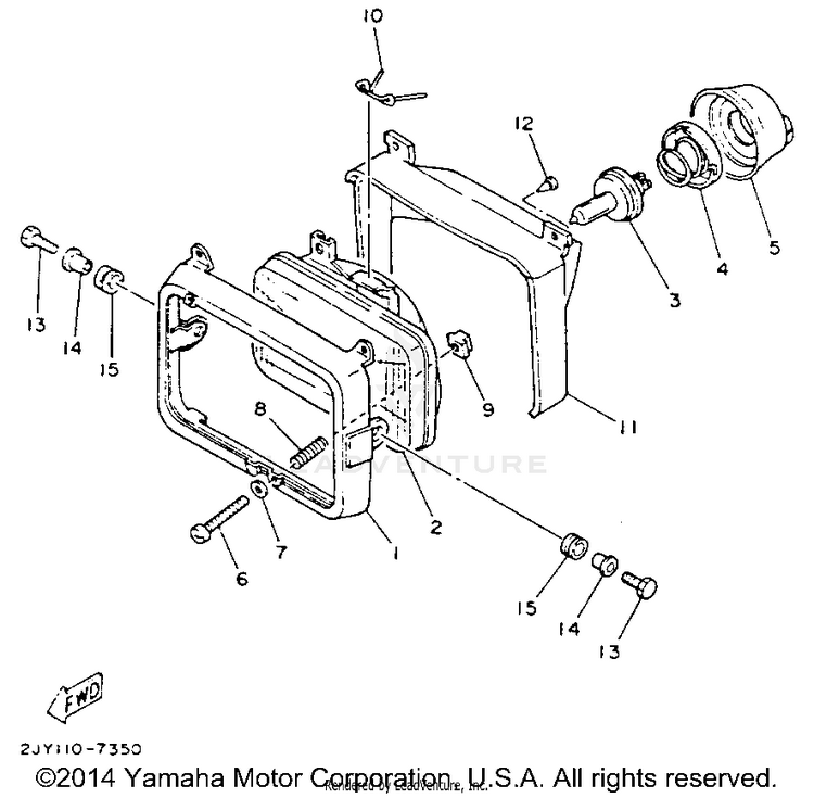 Headlight Schematic