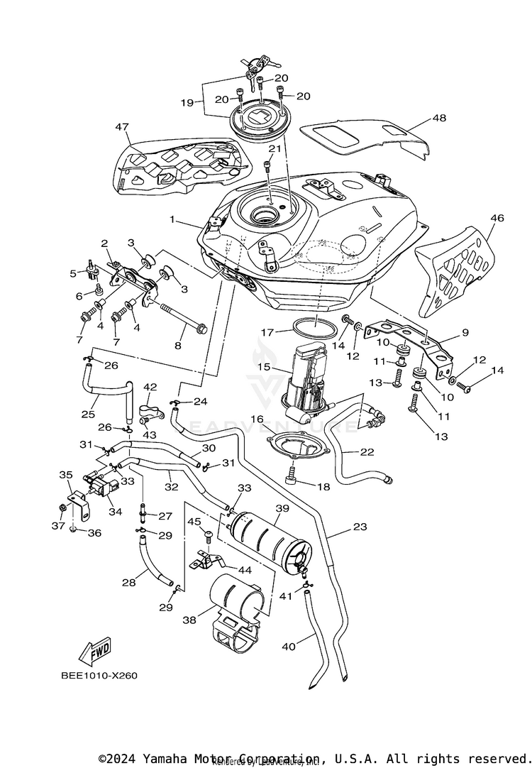 Fuel Tank Schematic