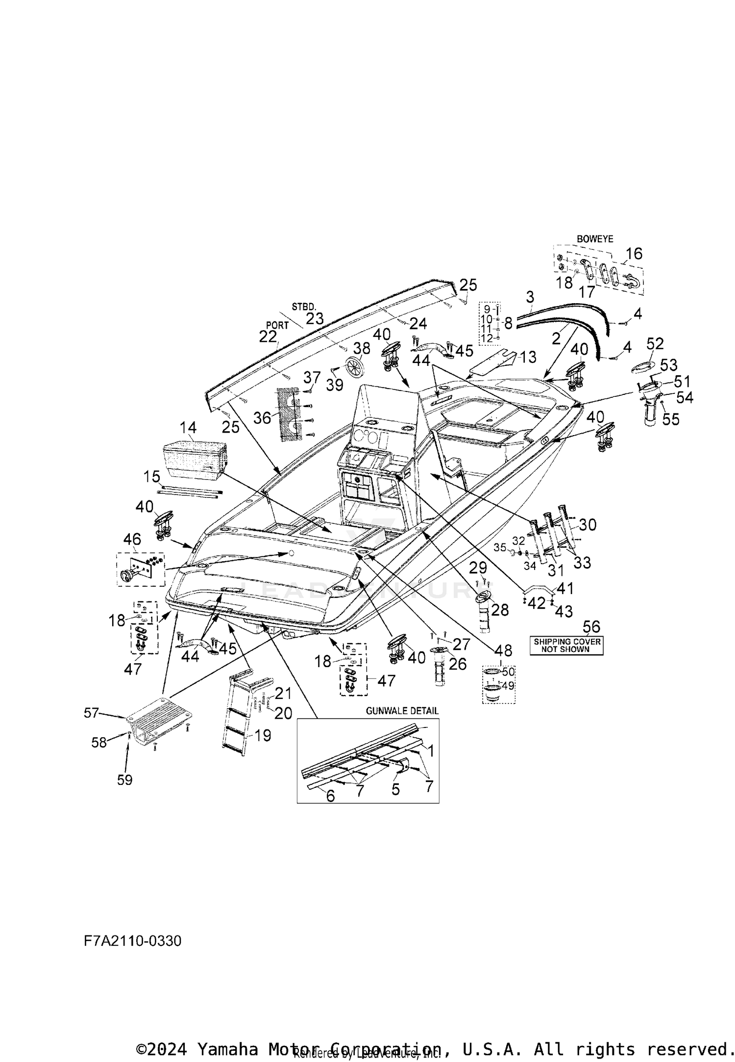 HULL DECK FITTINGS