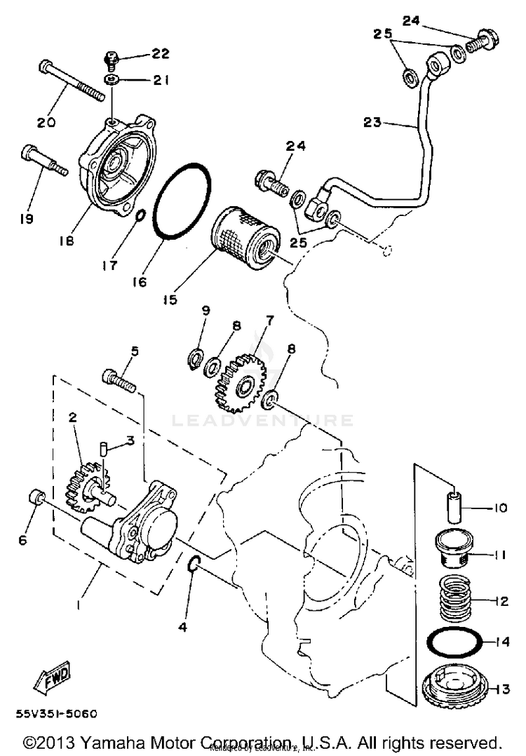 Oil Pump Schematic