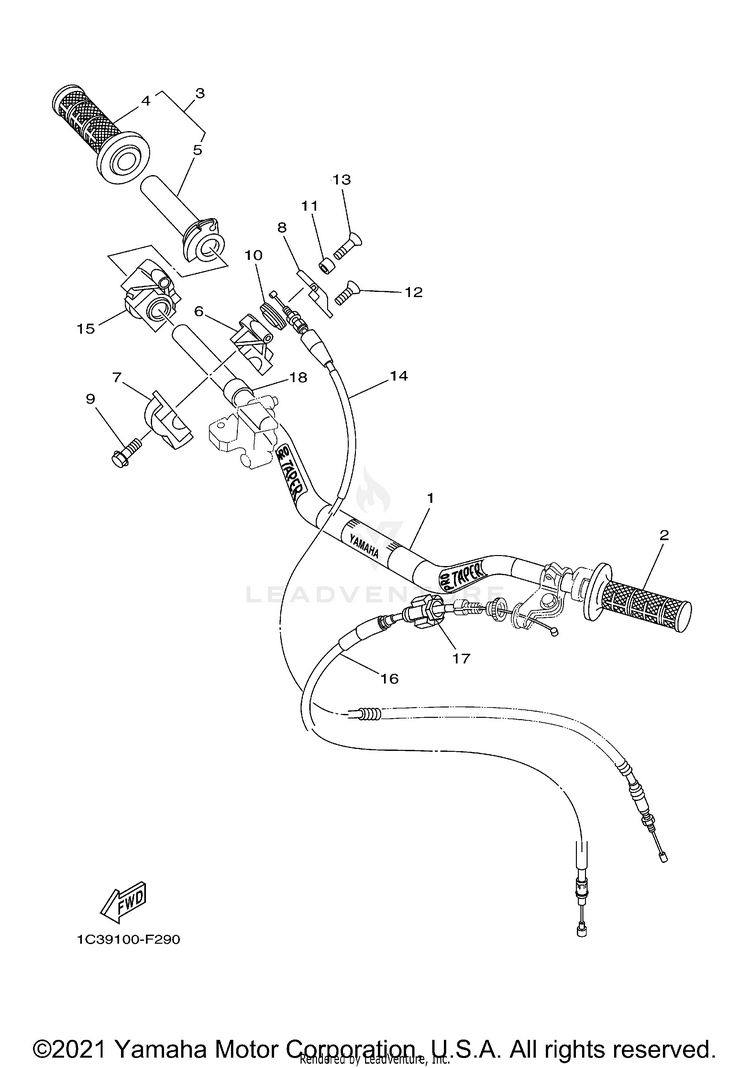Steering Handle Cable Schematic