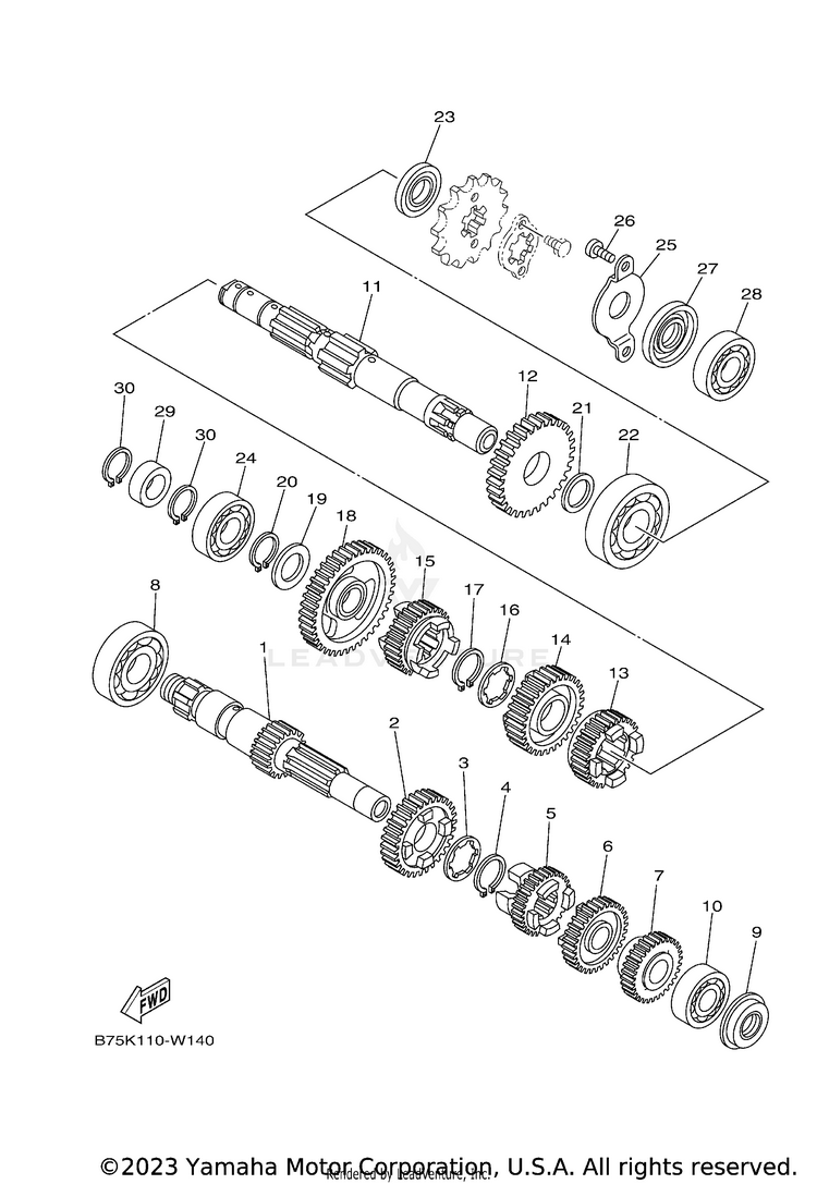 Transmission Schematic