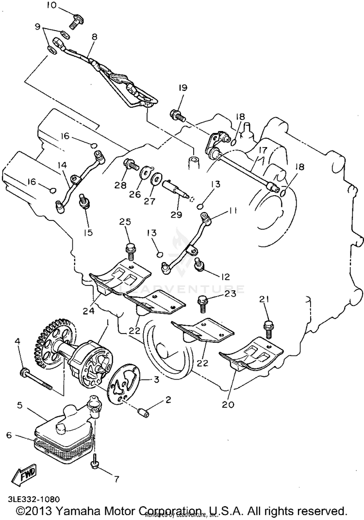 Oil Pump Schematic