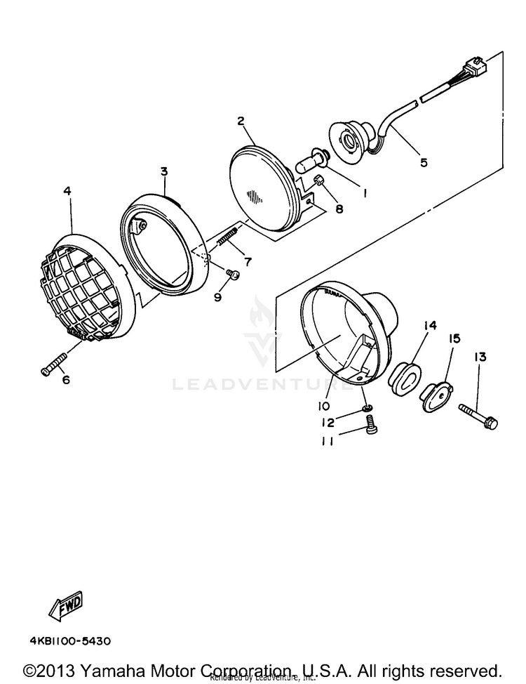 Headlight Schematic