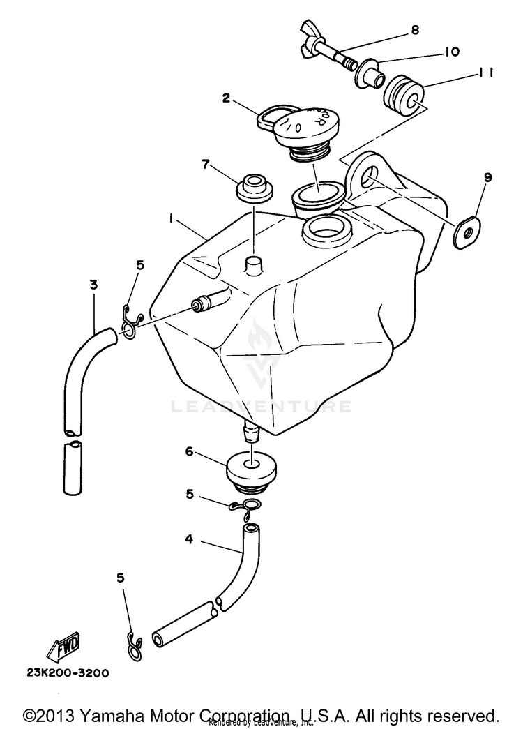 Oil Tank Schematic