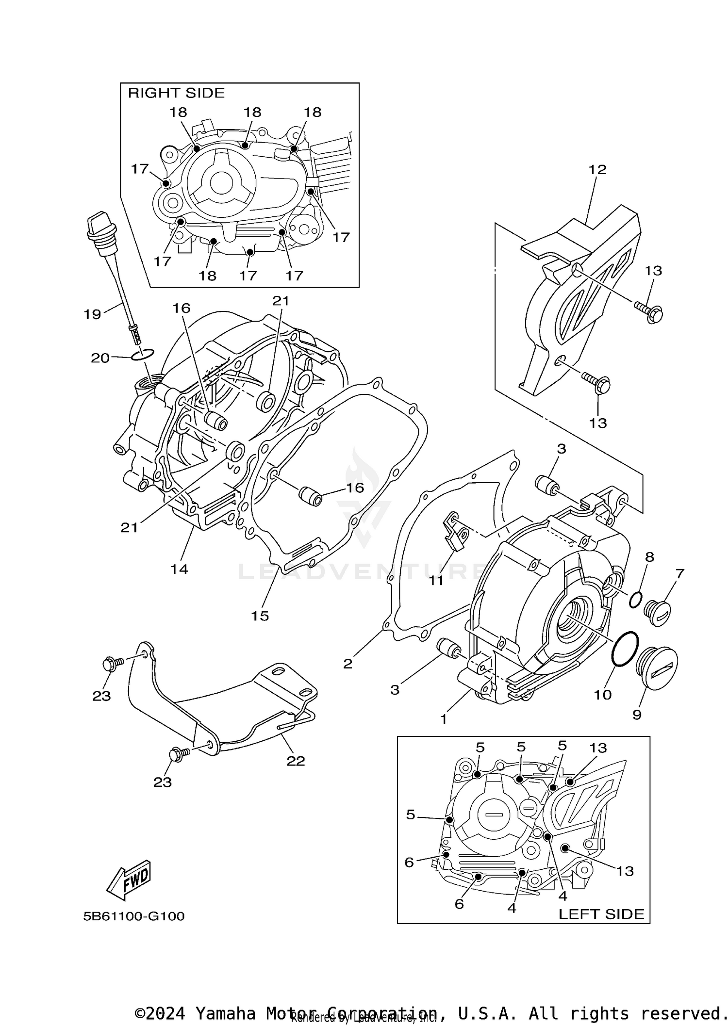 CRANKCASE COVER 1