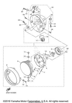 Headlight Schematic