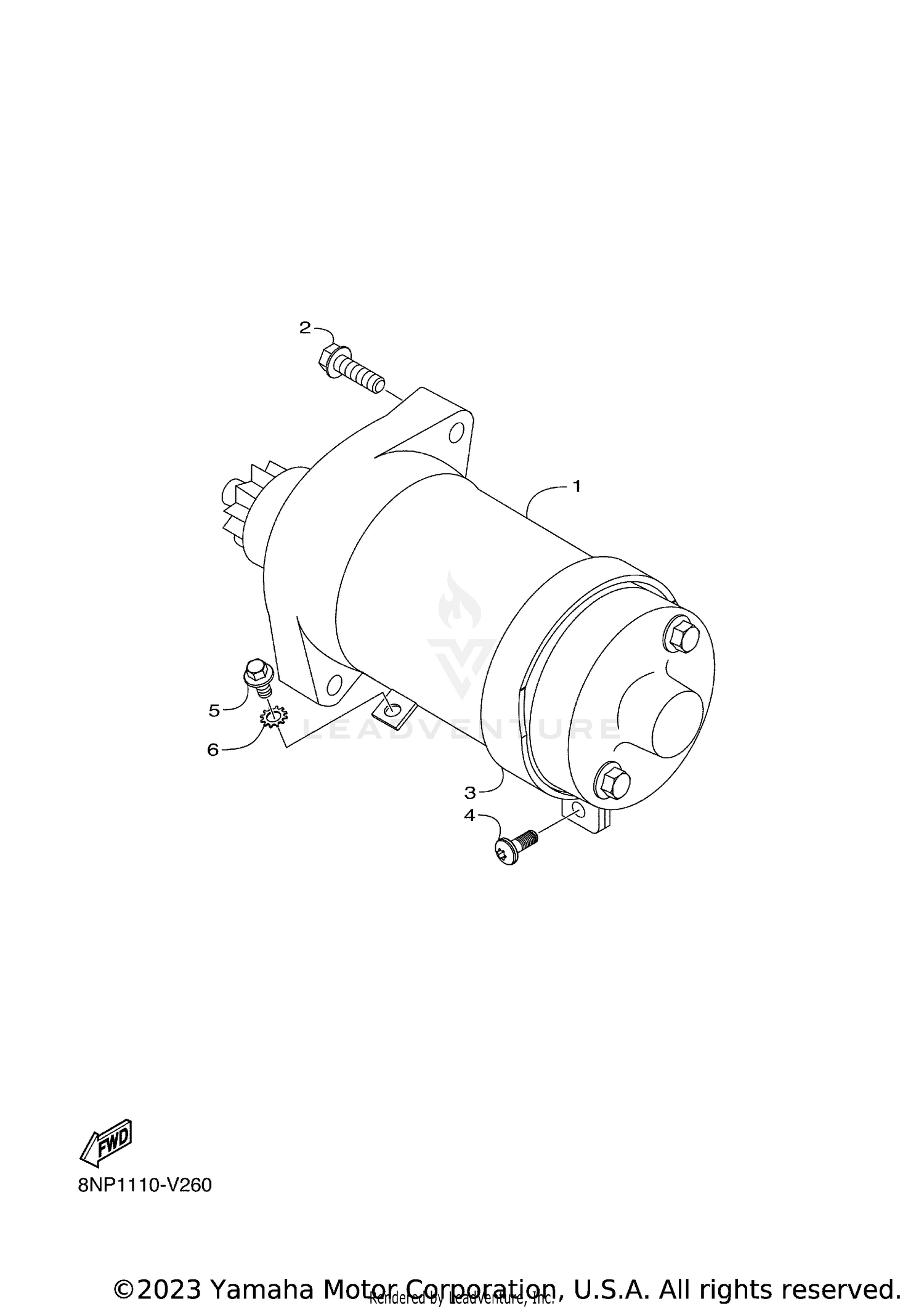 STARTING MOTOR