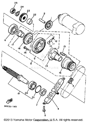 Starter Clutch Schematic
