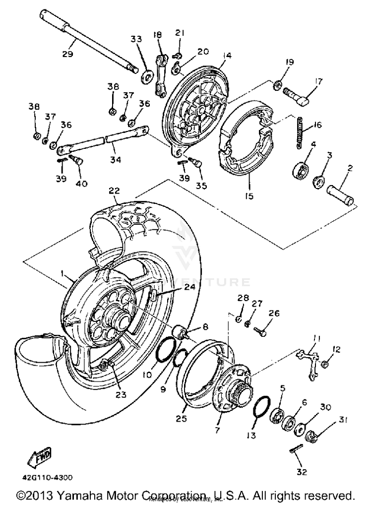 Rear Wheel Schematic