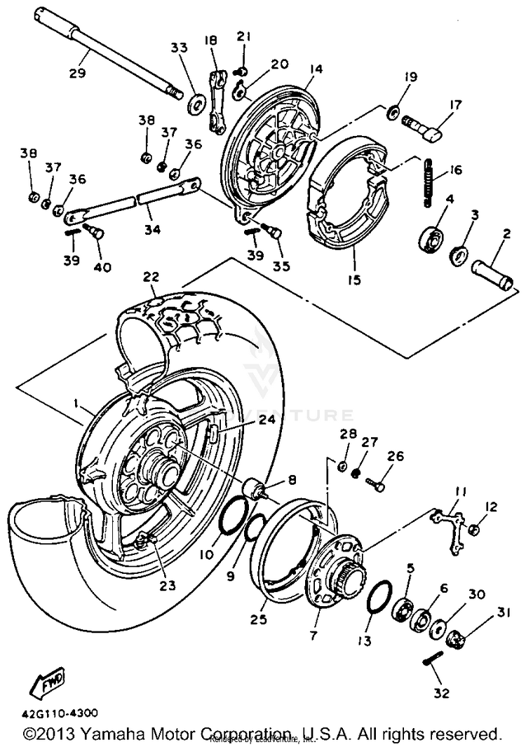 Rear Wheel Schematic