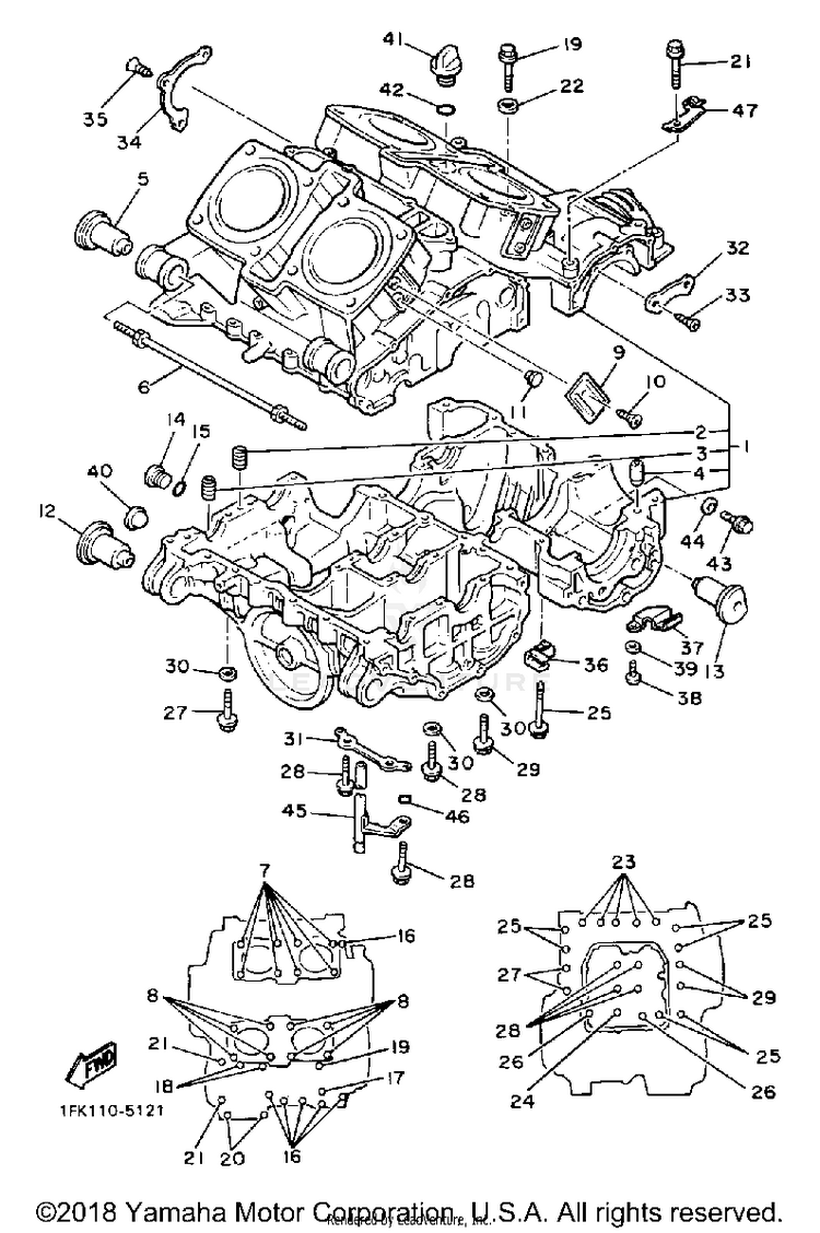 Crankcase Schematic