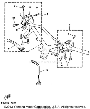 Handle Switch Lever Schematic