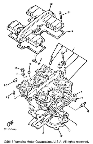 Cylinder Head Schematic
