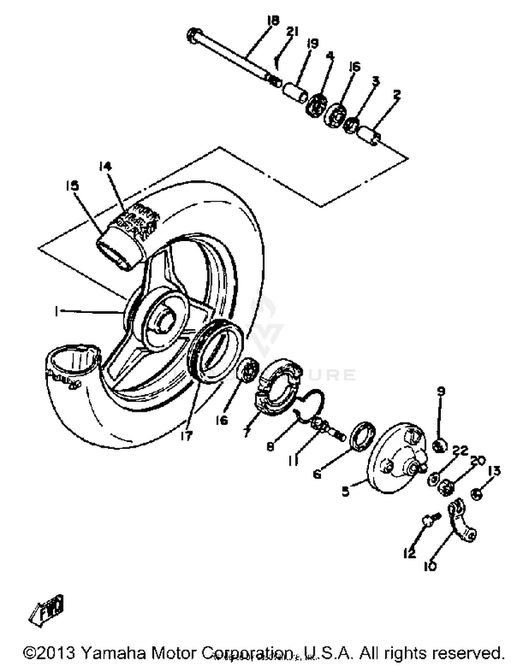 Front Wheel Schematic
