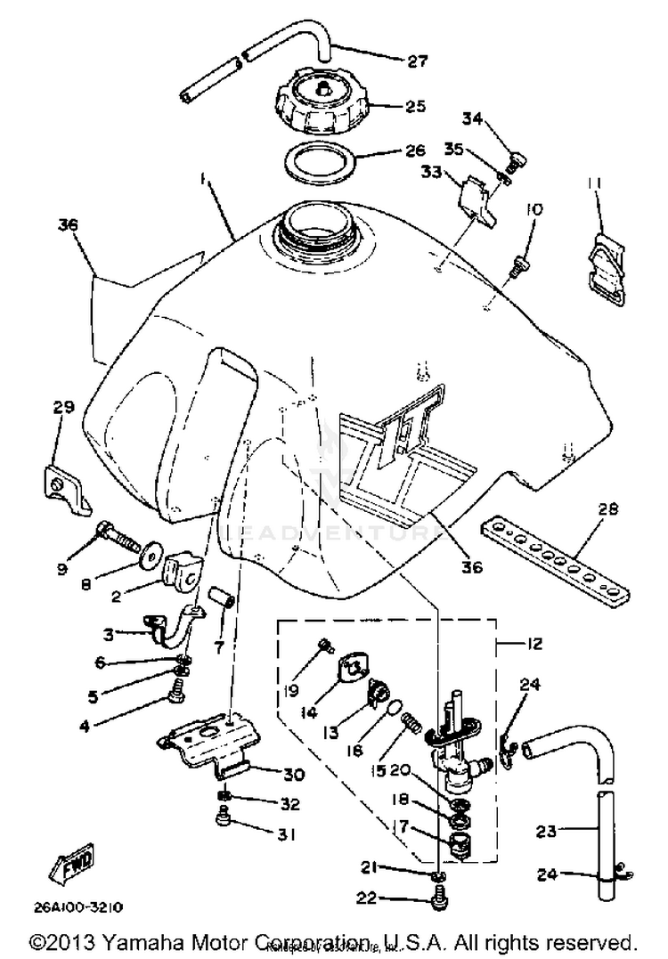 Fuel Tank Schematic