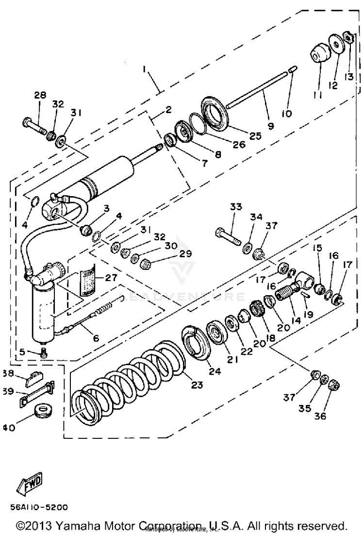 Rear Suspension Schematic