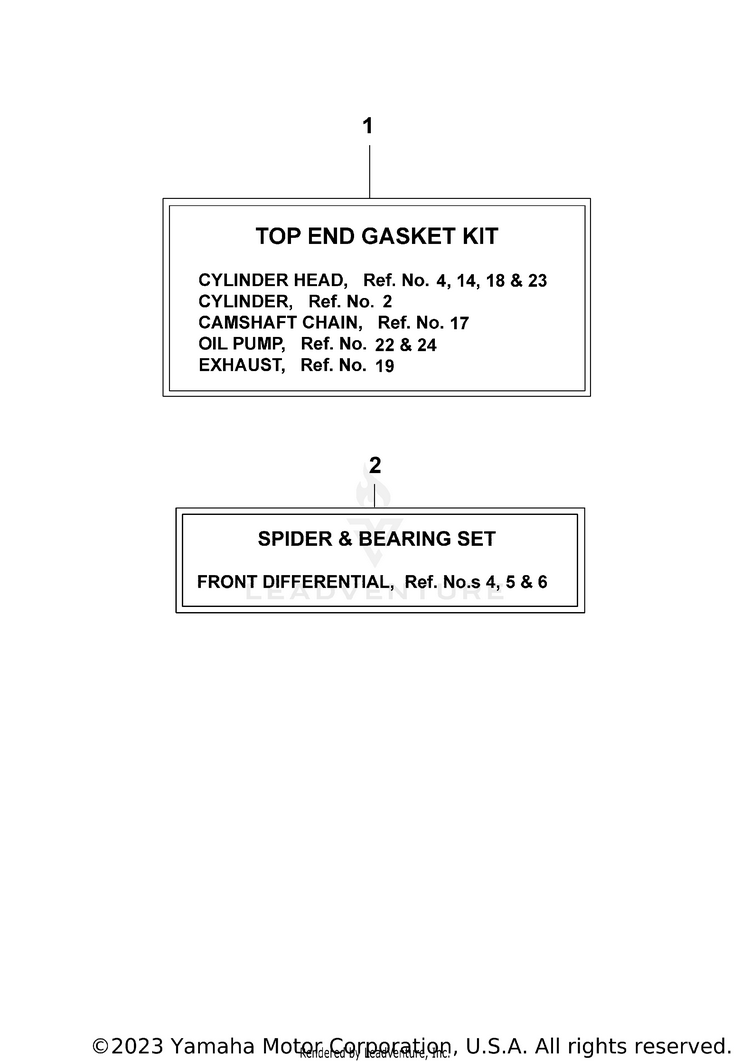 Alternate Parts RHINO 700 FI  SPECIA - YXR7FSEYB - 2009 Schematic