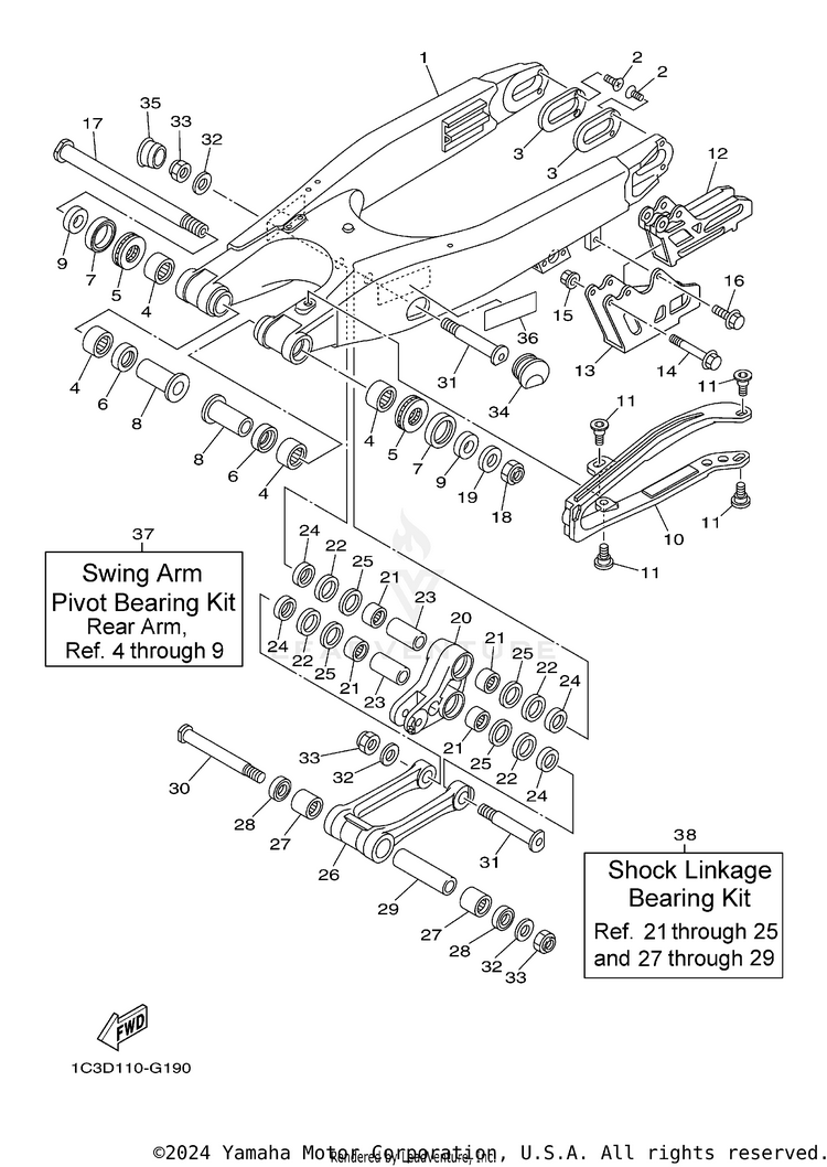 Rear Arm Schematic