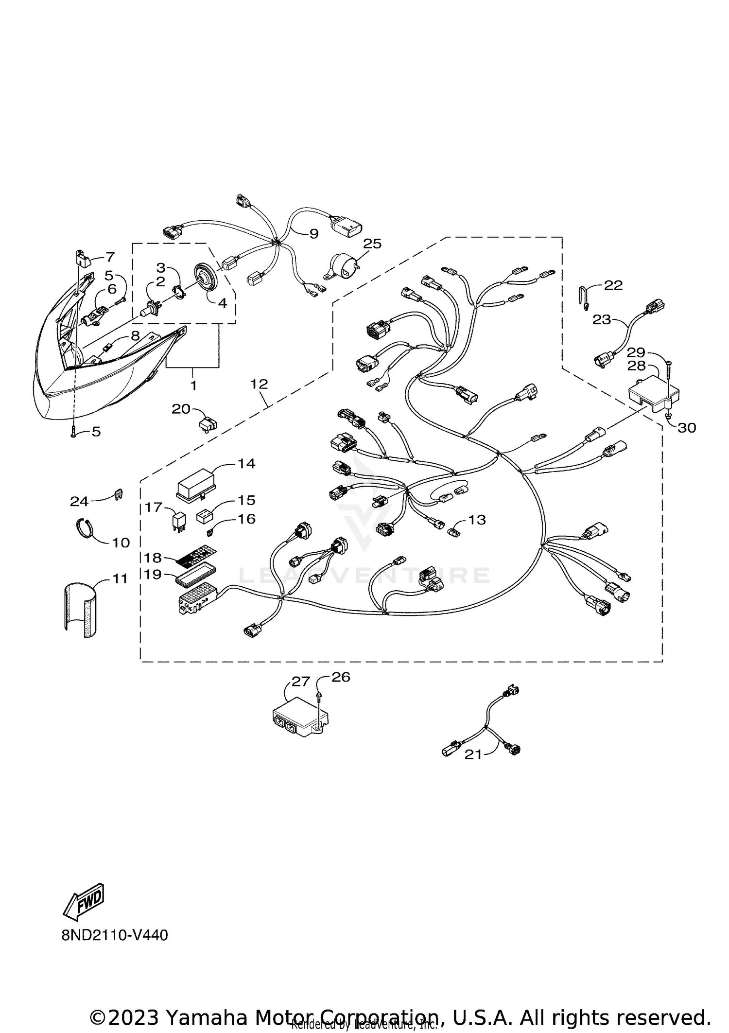 Assembly diagram