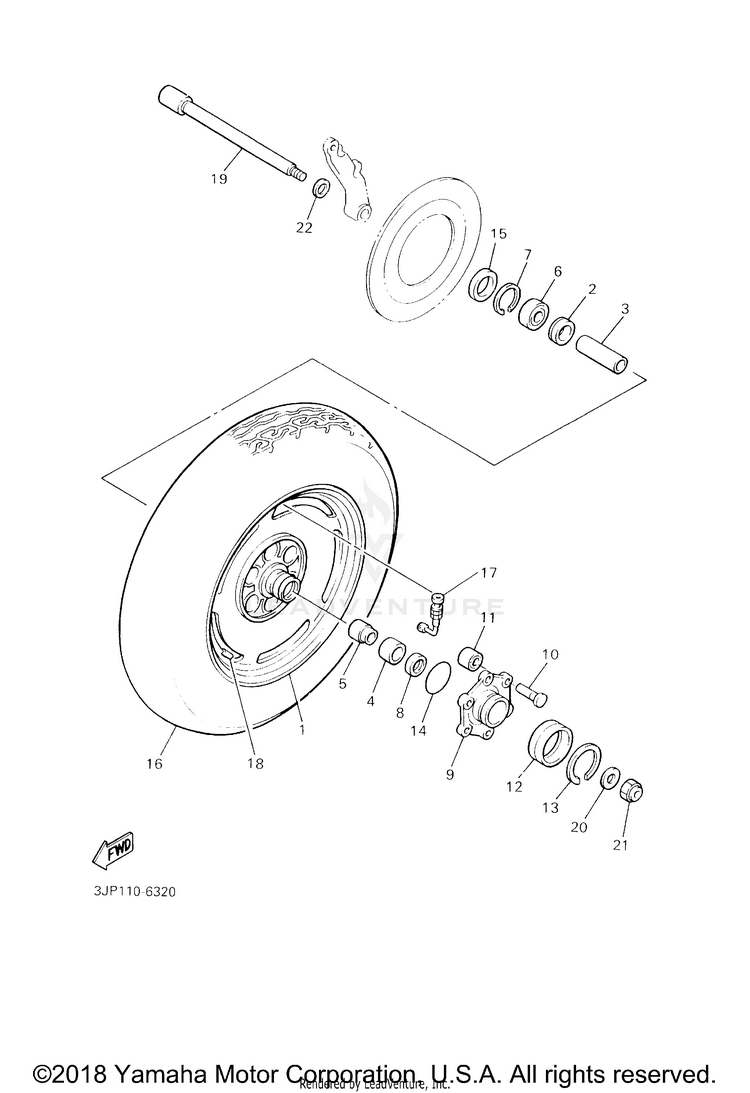 Rear Wheel Schematic