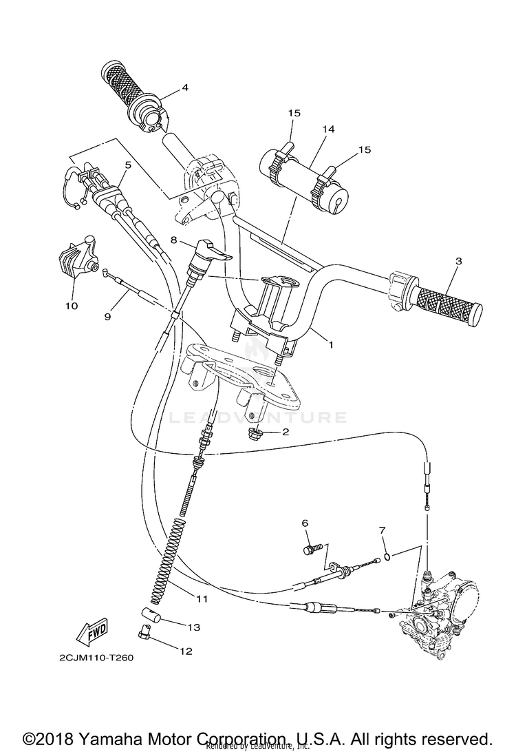Steering Handle Cable Schematic