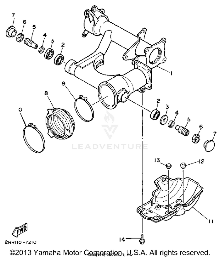 Swing Arm Schematic