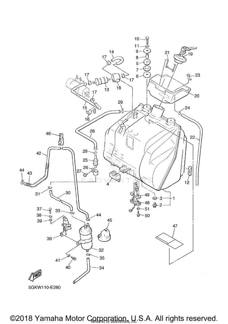 Fuel Tank Schematic