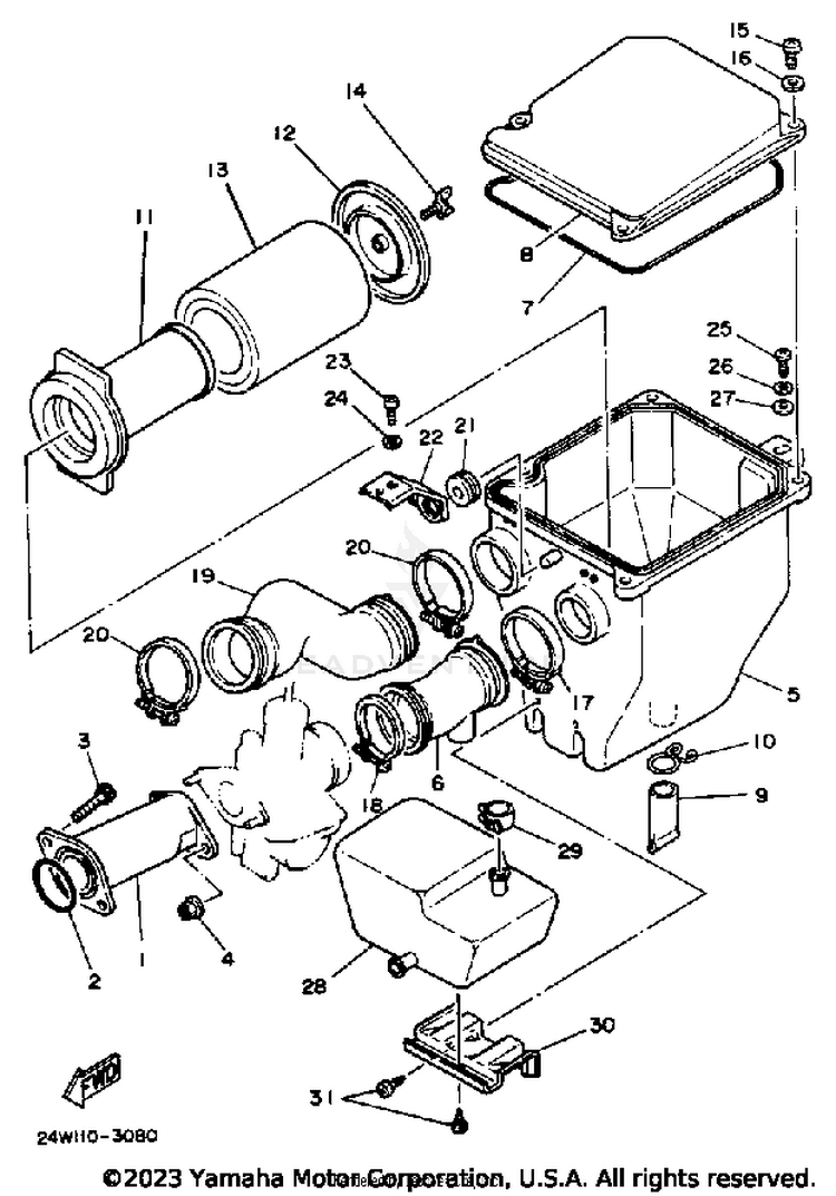 Air Cleaner Schematic
