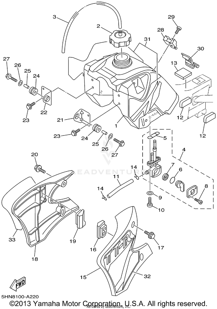 Fuel Tank Schematic