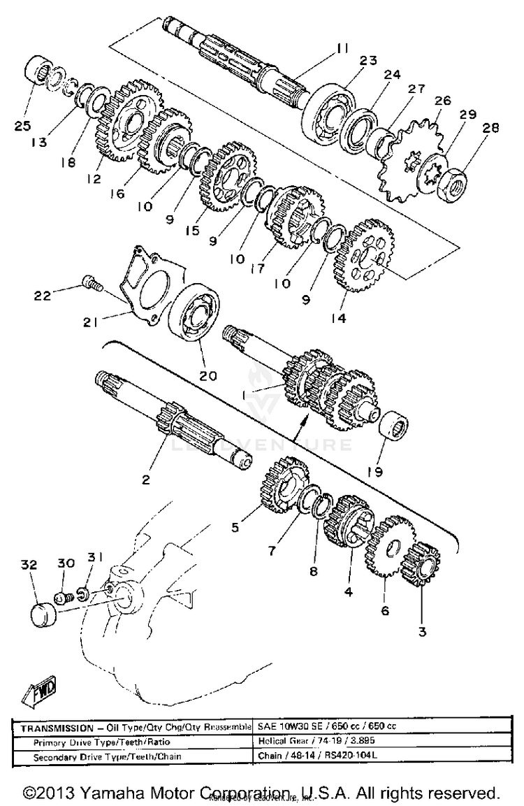 Transmission Schematic