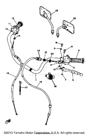Handle Wire Schematic