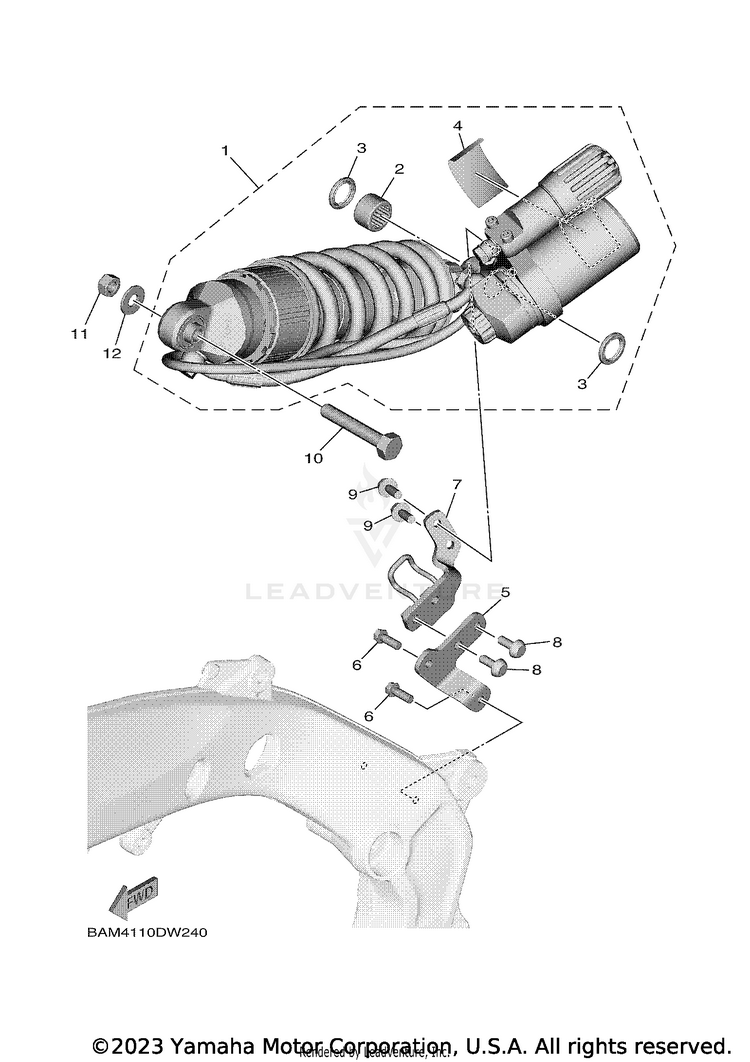Rear Suspension Schematic