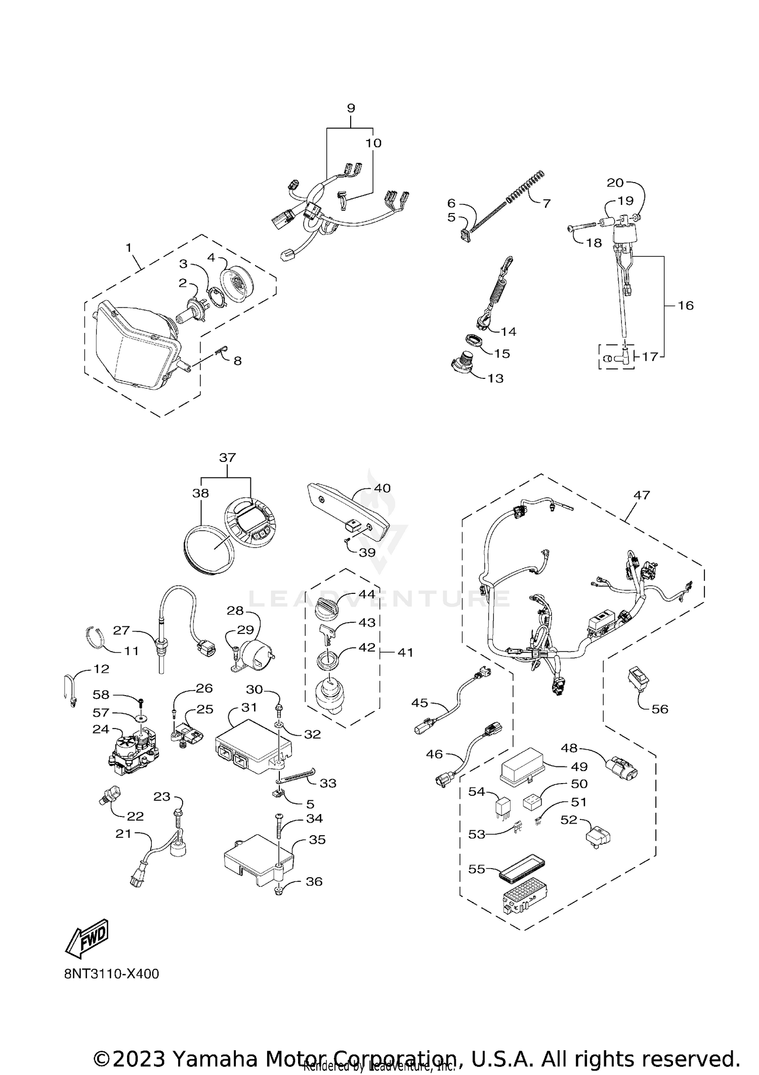 Assembly diagram