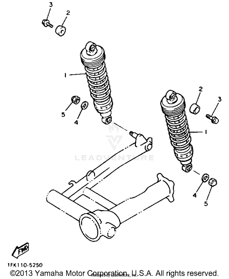 Rear Shocks Schematic
