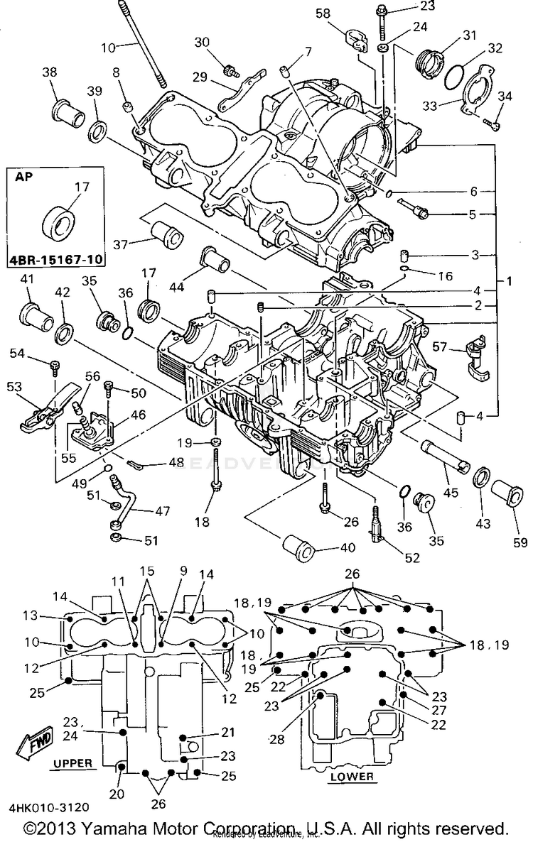 Crankcase Schematic