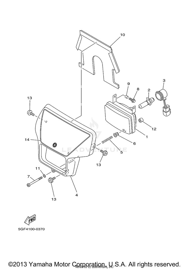 Headlight Schematic