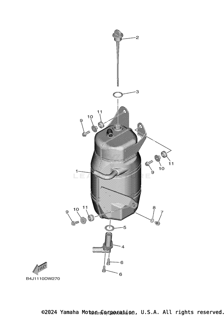 Oil Tank Schematic