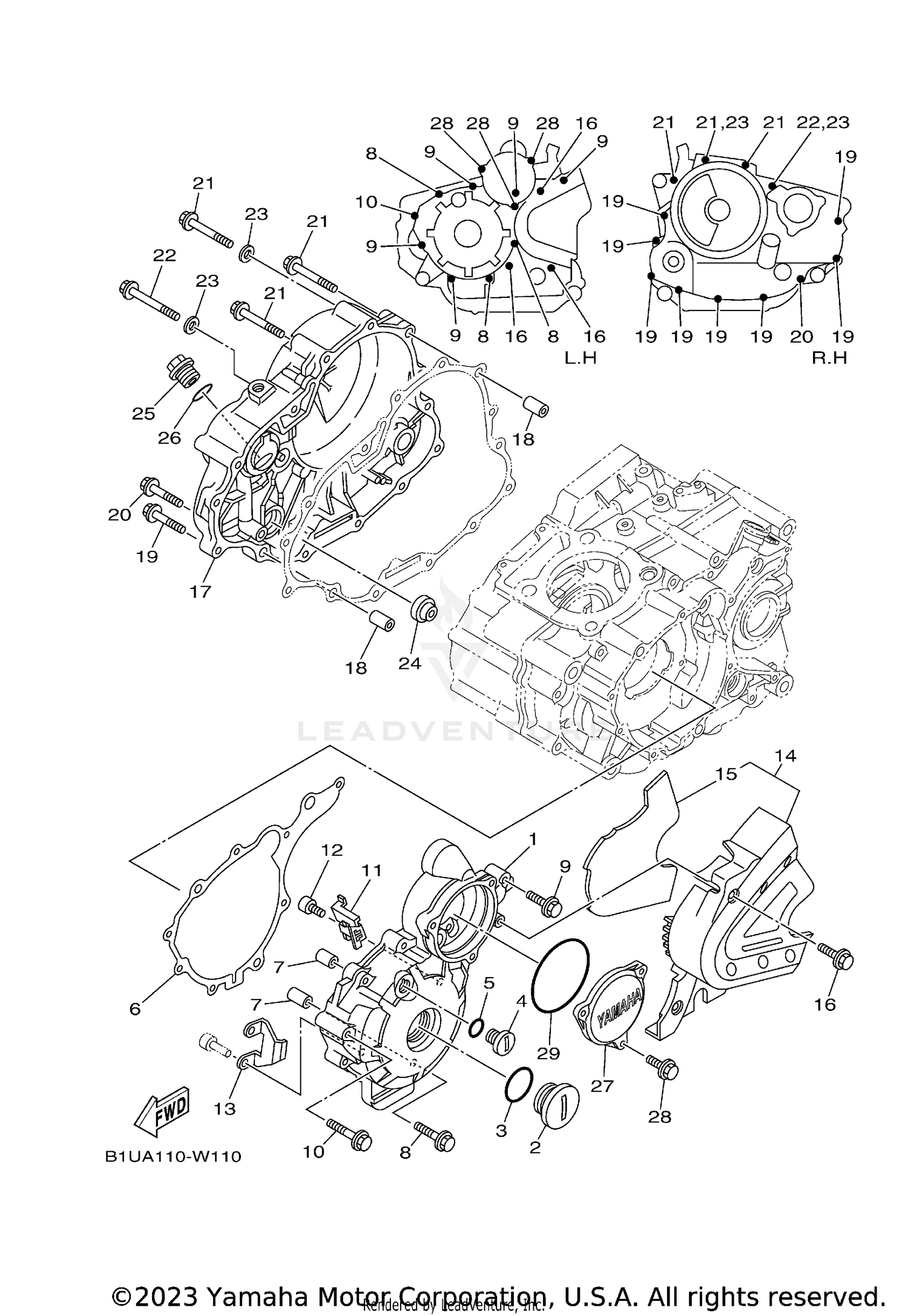 CRANKCASE COVER 1