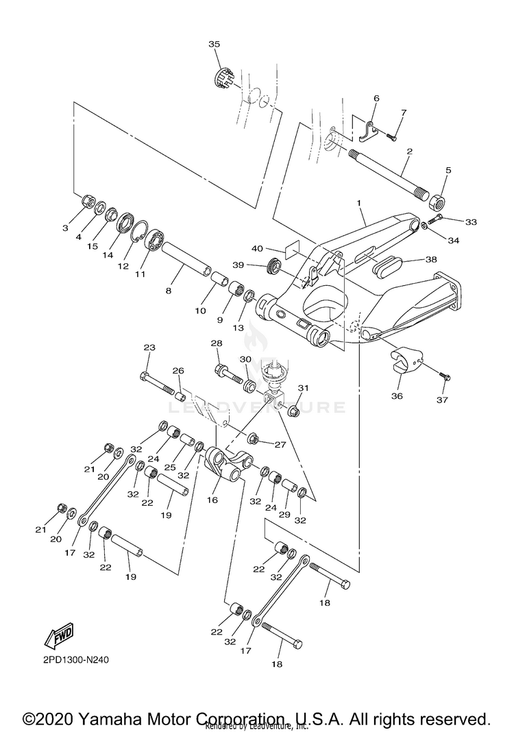 Rear Arm Schematic