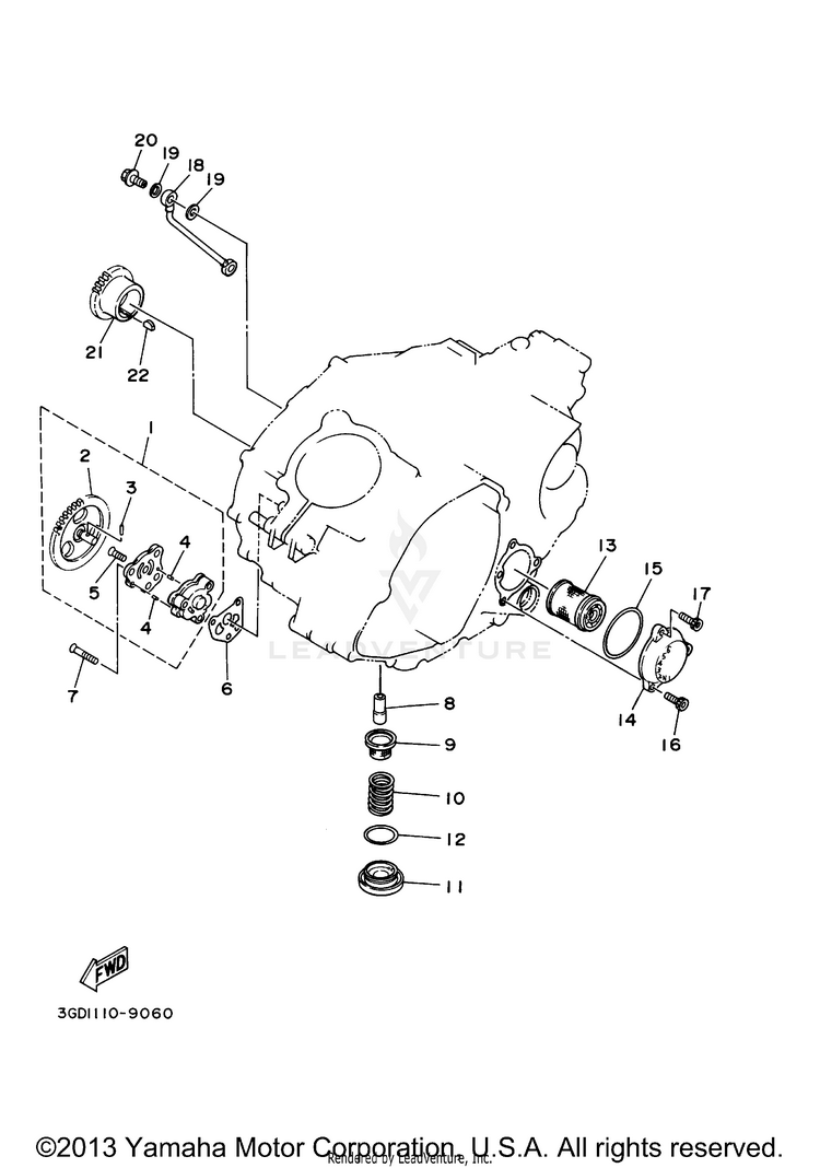 Oil Pump Schematic