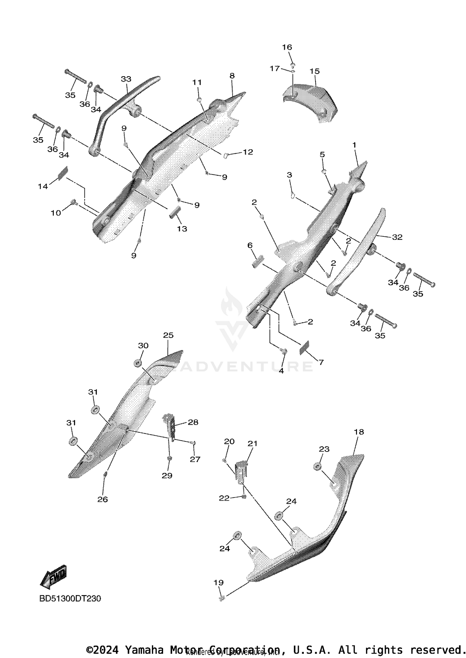 Assembly diagram