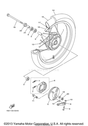 Front Wheel Ev 1b2d Schematic