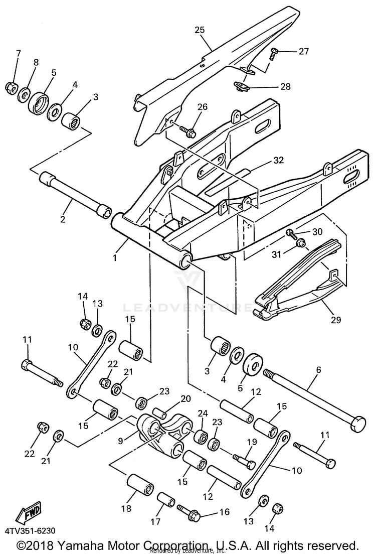 Rear Arm Schematic