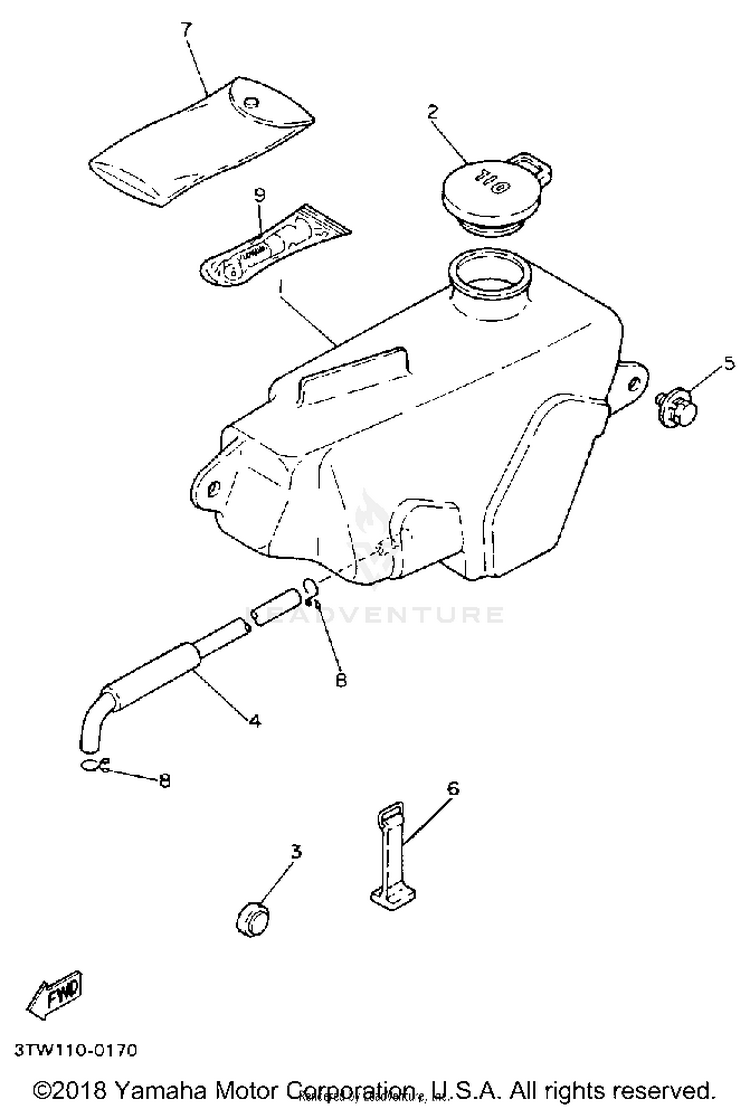 Oil Tank Schematic