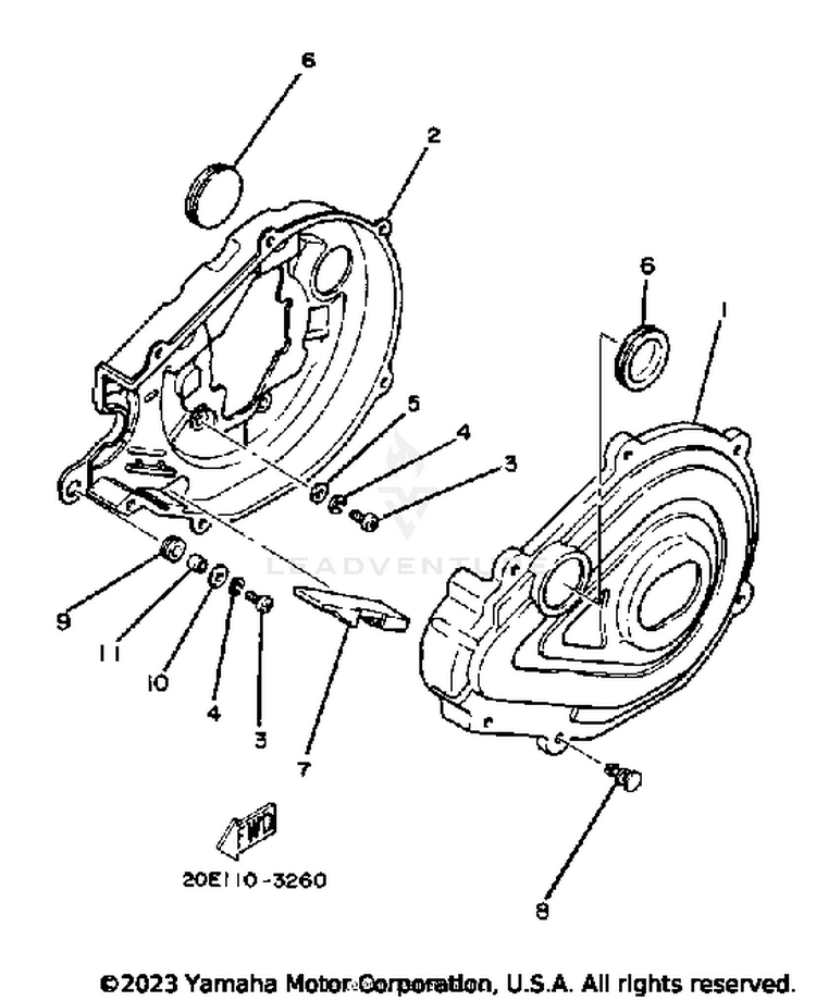 Chain Case Schematic