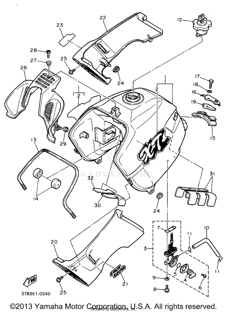 Fuel Tank Schematic