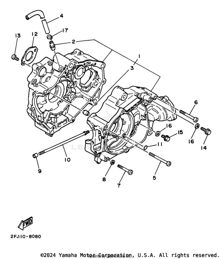 Crankcase Schematic